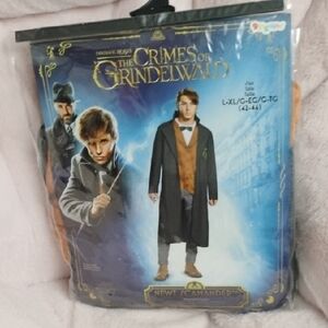 Newt Scamander Adult Costume - Black and Brown
